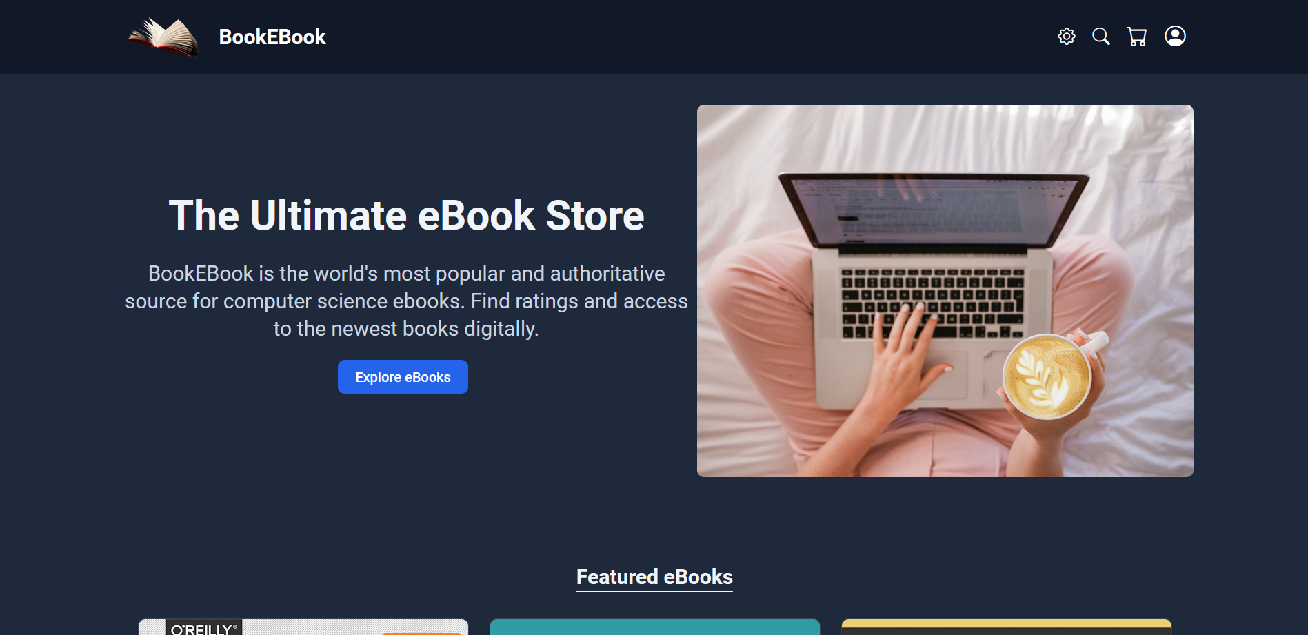 Miniature of BookEBook website