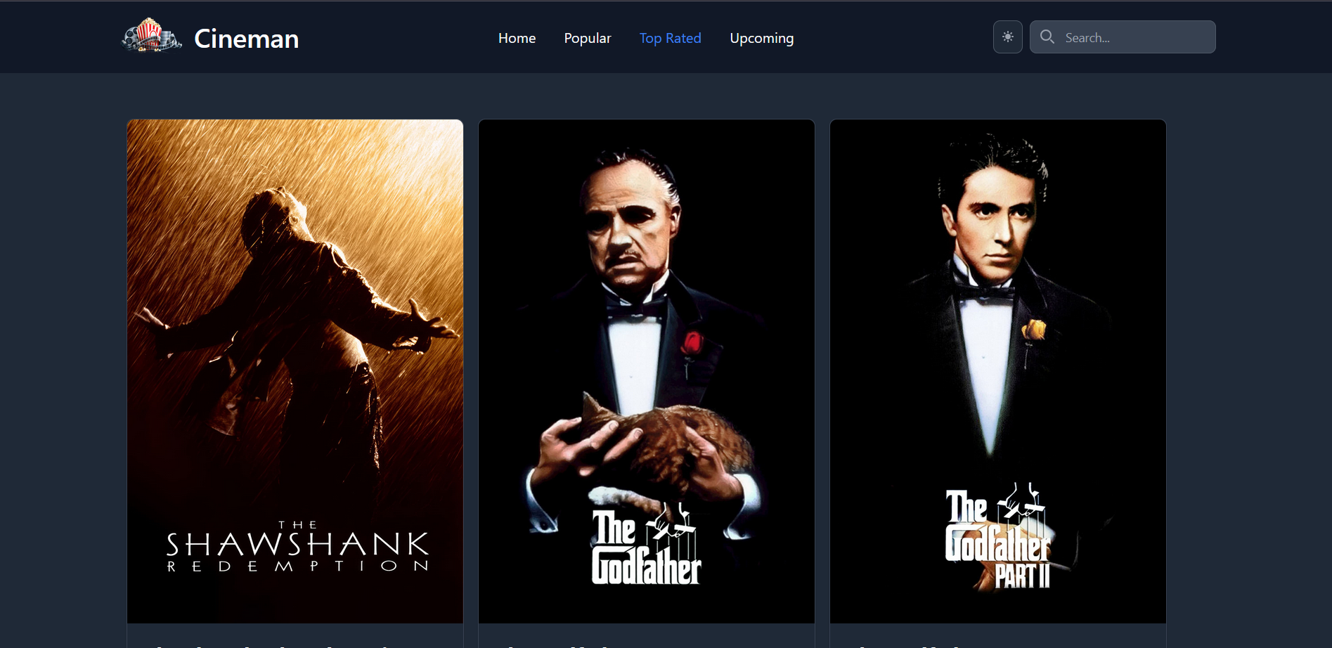 Miniature of Cineman website